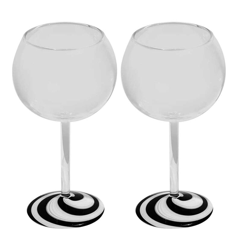 FAZEEK Swirl Wine Glass Set of 2 image number 0